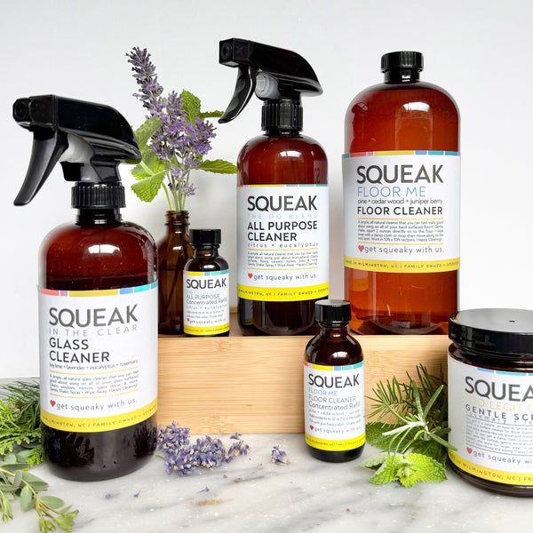 In the CLEAR | key lime, lavender, eucalyptus + rosemary