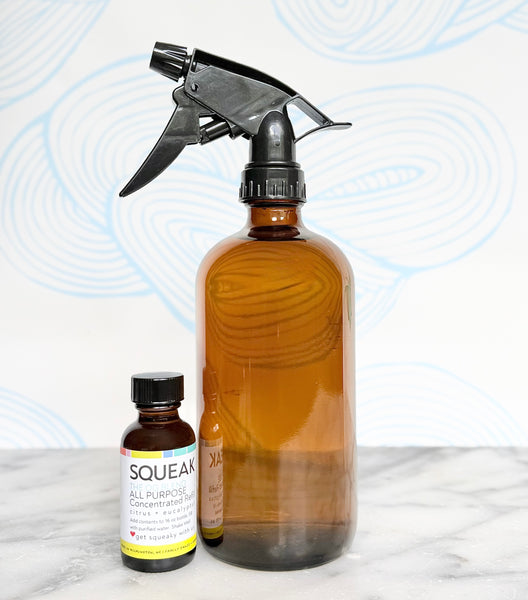 Amber Glass Forever Bottle + OG Blend | citrus + eucalyptus