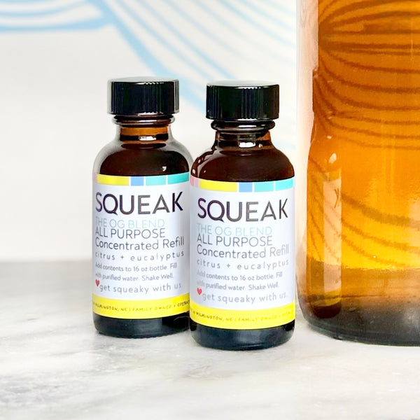 2 Pack Refill + Amber Glass Forever Bottle | OG Blend | citrus + eucalyptus