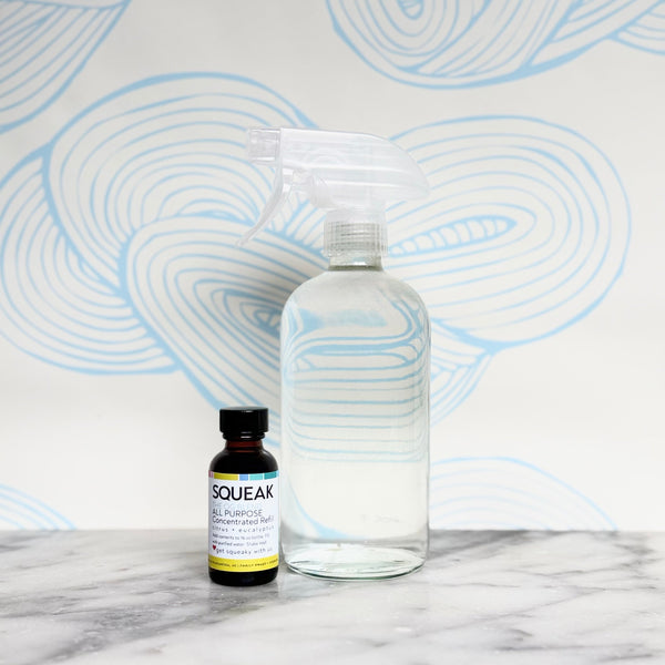 Clear Glass Forever Bottle + OG Blend | citrus + eucalyptus