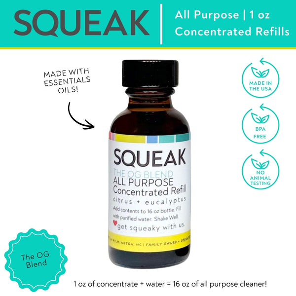 Set of TWO | ALL PURPOSE OG Blend Concentrated Refill | citrus + eucalyptus